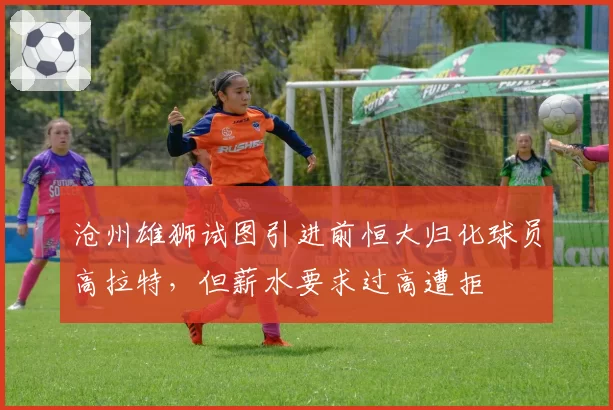 沧州雄狮试图引进前恒大归化球员高拉特，但薪水要求过高遭拒